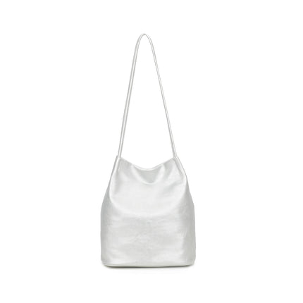 Poppered Snap Closure Shoulder Bag - Available in 5 Colours
