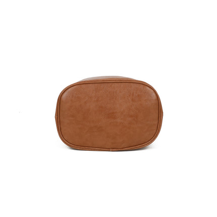 Poppered Snap Closure Shoulder Bag - Available in 5 Colours