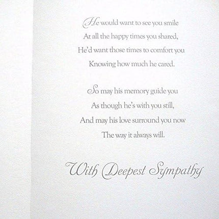 Sympathy Card for Loss of Husband – Simple & Heartfelt Design