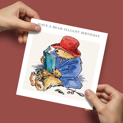 Birthday Card for Children – Paddington Bear Bear-illiant Design