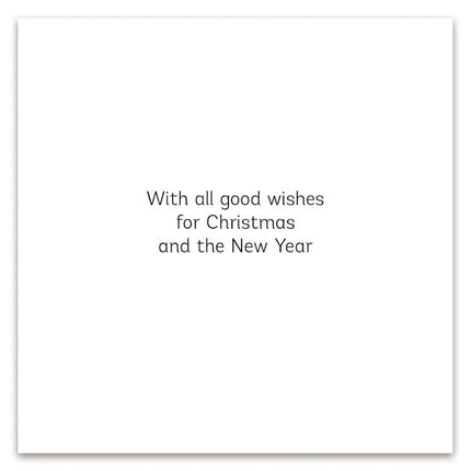 Charity Christmas Cards Pack of 10 - Charity Christmas Cards with Forest Animals Scene - Eco-Friendly Xmas Cards Multipack with Envelopes
