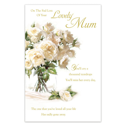 Sympathy Card for Loss of Your Mum – With Deepest Sympathy