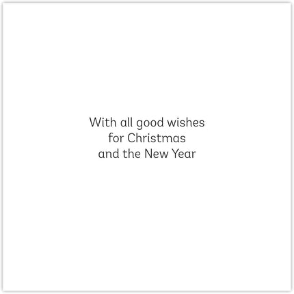 Charity Christmas Cards Pack of 6 - Cute Polar Bear & Robin in the Snow - Premium Greeting Cards Multipack with Envelopes - Supporting UK Charities