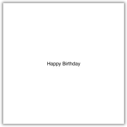 Funny Birthday Card for Men - Amusing Alibi Joke - Retro Birthday Greeting Card - 'It Doesn't Matter Who's Idea it is'