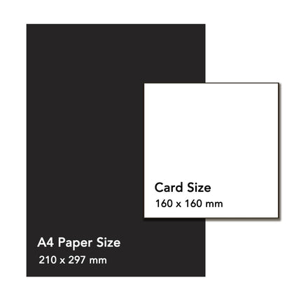 Our House to Yours Christmas Card - Penguins and Post Box Design - Foil Finish - Festive Christmas Greeting Card for Family or Friends