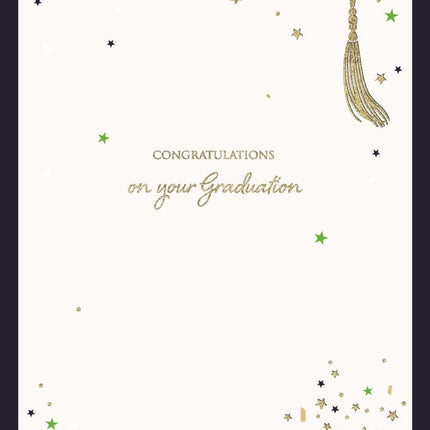 Graduation Card for Son, Congratulations 'You Did It'