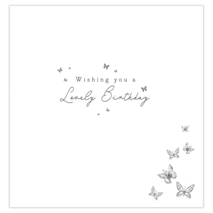 Birthday Card for Daughter-In-Law - Pretty Floral Cocktail Design - Premium Greeting Card with Envelope