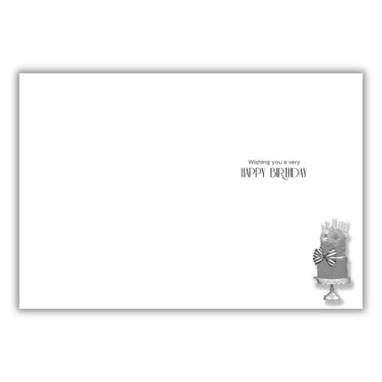 Birthday Card for Special Friend - Stylish Vintage Art Deco Design - Retro Birthday Greeting Card for Women