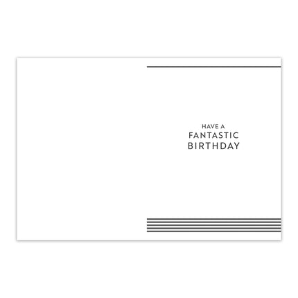 15th Birthday Card for Boys, Modern Geometric Design