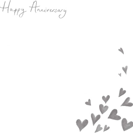 Anniversary Card for Husband – Cute Rabbits in Love Design