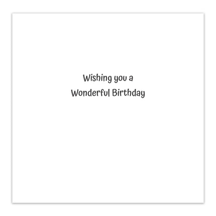 Birthday Card for Big Sister - Cute Cake Design - Premium Greeting Card with Envelope for Big Sis - Eco-Friendly & Recyclable