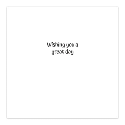 Birthday Card for Little Brother - Fun Cake Design - Premium Greeting Card with Envelope for Little Bro - Eco-Friendly & Recyclable