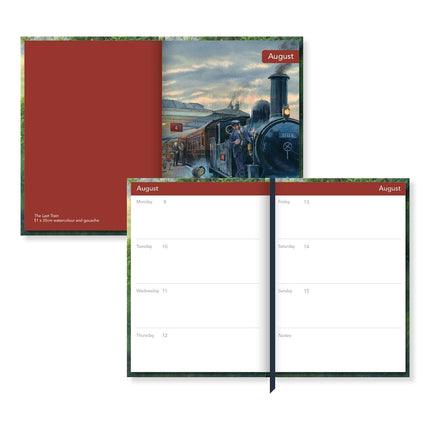 2027 A6 Pocket Diary - Week to View - The Wind in the Willows by Chris Dunn