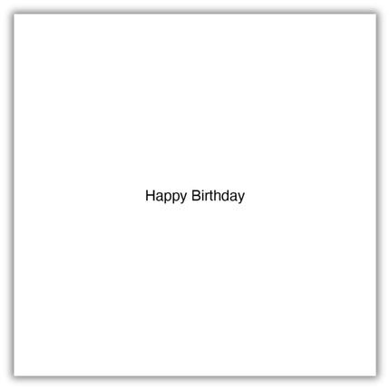 Birthday Card for Men or Boys - Stylish & Modern Design - Greeting Card - 'Have a Super Awesome Totally Cool Exciting Birthday'