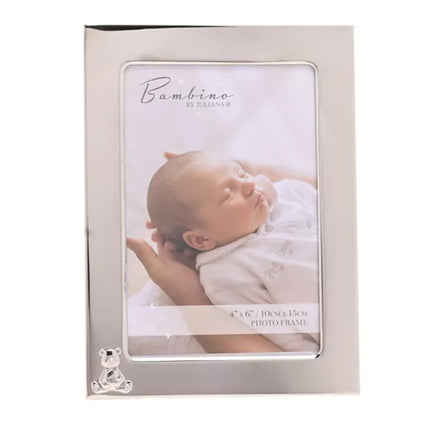 Widdop and Co Baby Photo Frame 4x6 Inch, Teddy Design