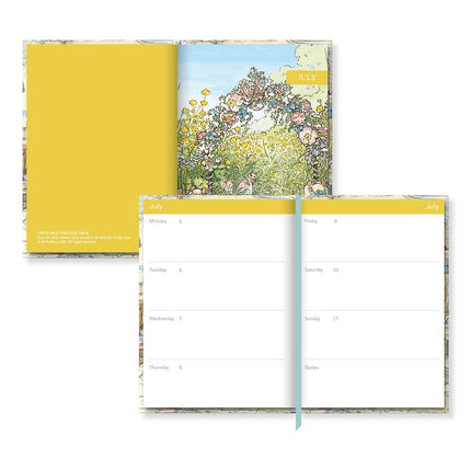 2027 A6 Pocket Diary - Week to View - Brambly Hedge by Jill Barklem