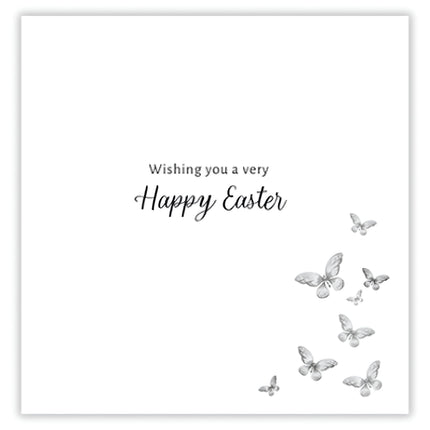 Easter Greeting Cards Pack of 6 - Happy Easter Cards with Spring Countryside, Church, Rabbits and Lamb Design - General Multipack for Family, Friends and Children - 127 x 127mm