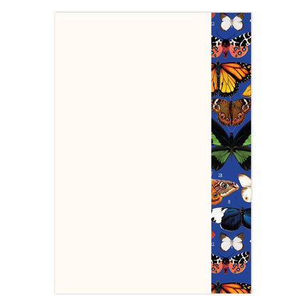 Writing Paper Set - Butterflies by Mary Katrantzou - 10 Sheets with Envelopes - Stylish Stationery