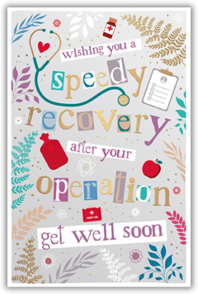 Get Well Soon Card – Speedy Recovery After Operation