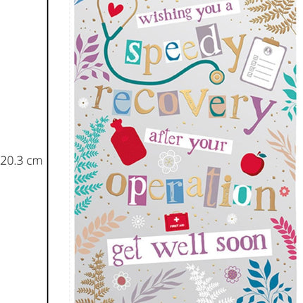 Get Well Soon Card – Speedy Recovery After Operation
