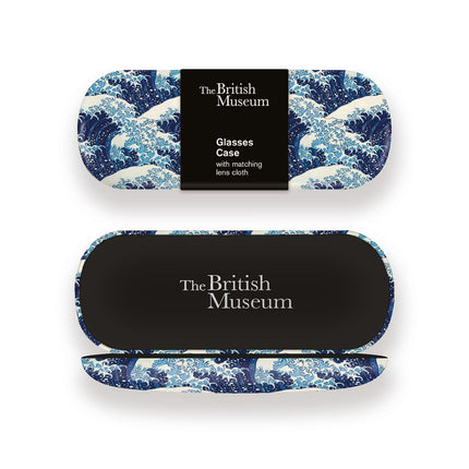 Hard Shell Glasses Case - The Great Wave by Katsushika Hokusai - Luxury Reading Accessory
