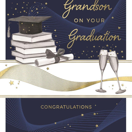 Graduation Card for Grandson, Congratulations on Your Graduation