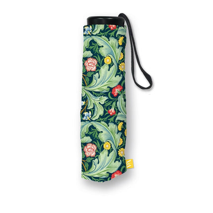 Umbrella & Matching Sleeve with Zip - J.H. Dearle 'Leicester Wallpaper' Floral Design - V&A Collection Lightweight & Reinforced