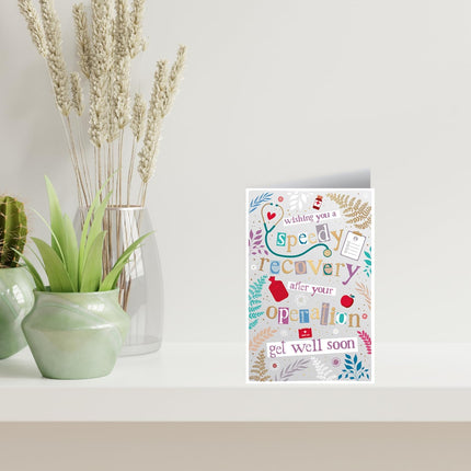 Get Well Soon Card – Speedy Recovery After Operation
