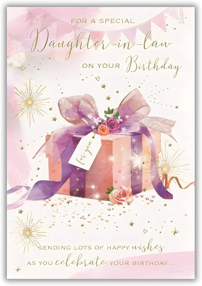 Birthday Card for Daughter-in-Law – Special Gift Design