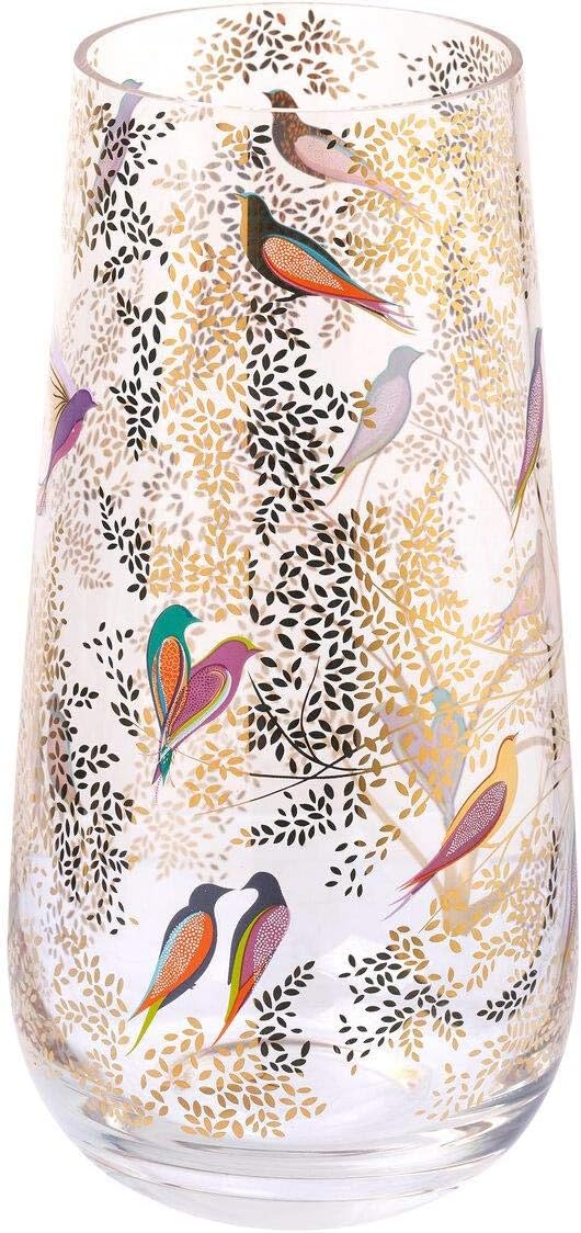Portmeirion Medium Vase - Sara Miller Chelsea Collection Bird in Tree Design