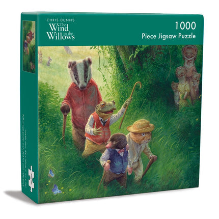 Wind in the Willows Jigsaw Puzzle - 1000 Piece Puzzles for Adults - Beautiful Illustrated Storybook Scene - Gift for Nature & Book Lovers