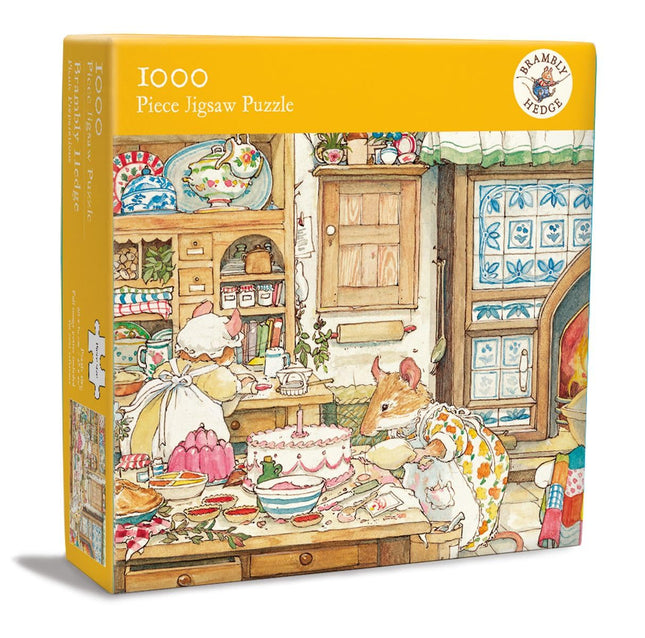 Brambly Hedge Jigsaw Puzzle - 1000 Piece Puzzles for Adults - Beautiful Illustrated Storybook Scene - Gift for Nature & Book Lovers