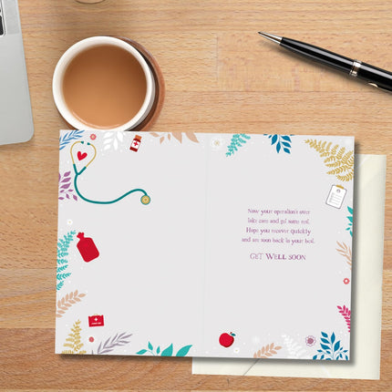 Get Well Soon Card – Speedy Recovery After Operation