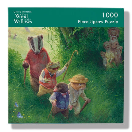 Wind in the Willows Jigsaw Puzzle - 1000 Piece Puzzles for Adults - Beautiful Illustrated Storybook Scene - Gift for Nature & Book Lovers