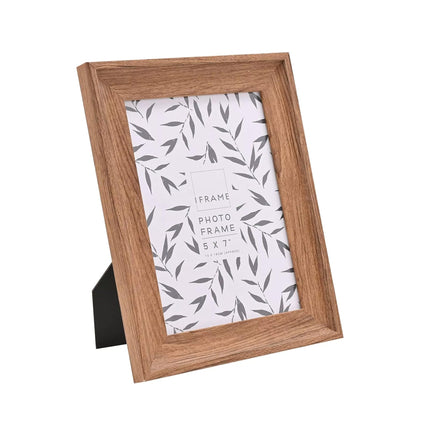 Widdop & Co. Photo Frame 5x7 Inch, Dark Wood Effect Design