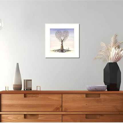 ‘Falling Hearts’ Framed Print by Catherine Stephenson