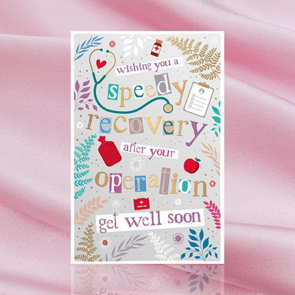 Get Well Soon Card – Speedy Recovery After Operation