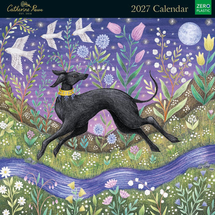Catherine Rowe 2027 Calendar - Month to View Wall Calendar UK - 2027 Wall Planner and Personal Organiser for Home and Family