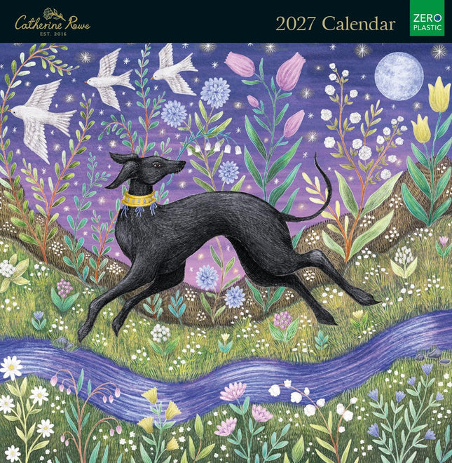 Catherine Rowe 2027 Calendar - Month to View Wall Calendar UK - 2027 Wall Planner and Personal Organiser for Home and Family
