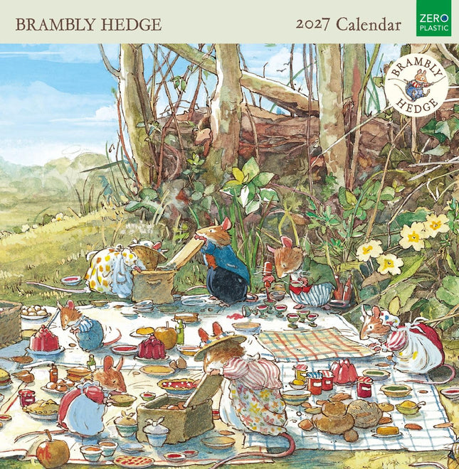 Brambly Hedge 2027 Calendar - Month to View Wall Calendar UK - 2027 Wall Planner and Personal Organiser for Home and Family