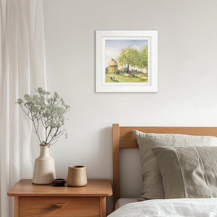 ‘The Haystack’ Framed Print by Catherine J Stephenson