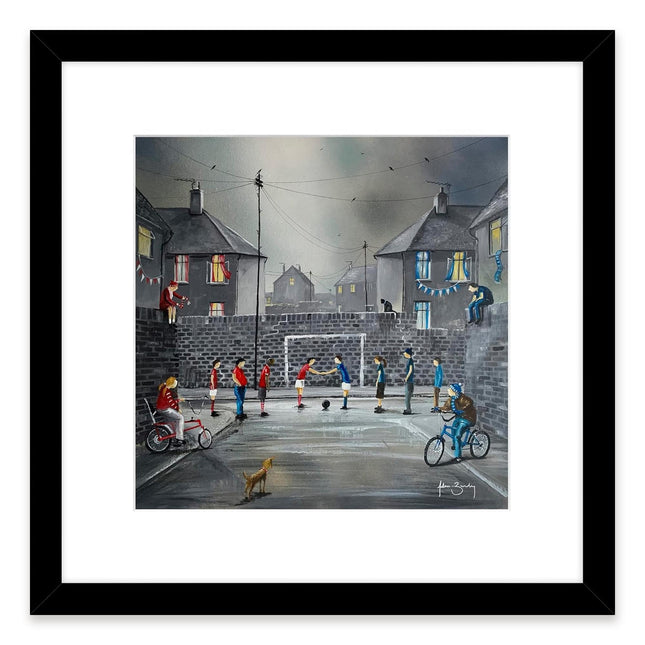 ‘Derby Day’ Framed Print by Adam Barsby