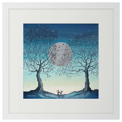 ‘Hope Moon II’ Framed Print by Catherine J. Stephenson
