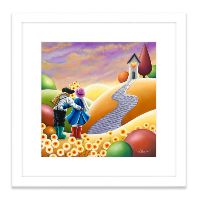 ‘Picked for You’ Framed Print by Claire Baxter