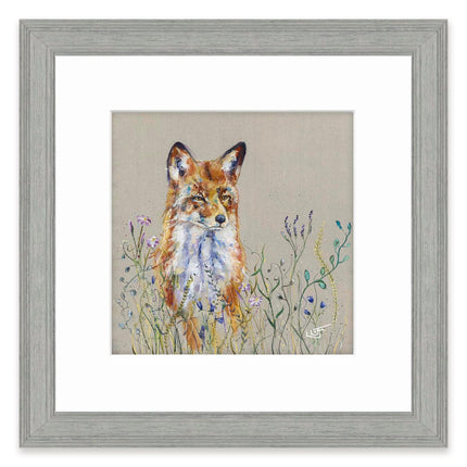 ‘Floral Fox’ Framed Print by Louise Luton