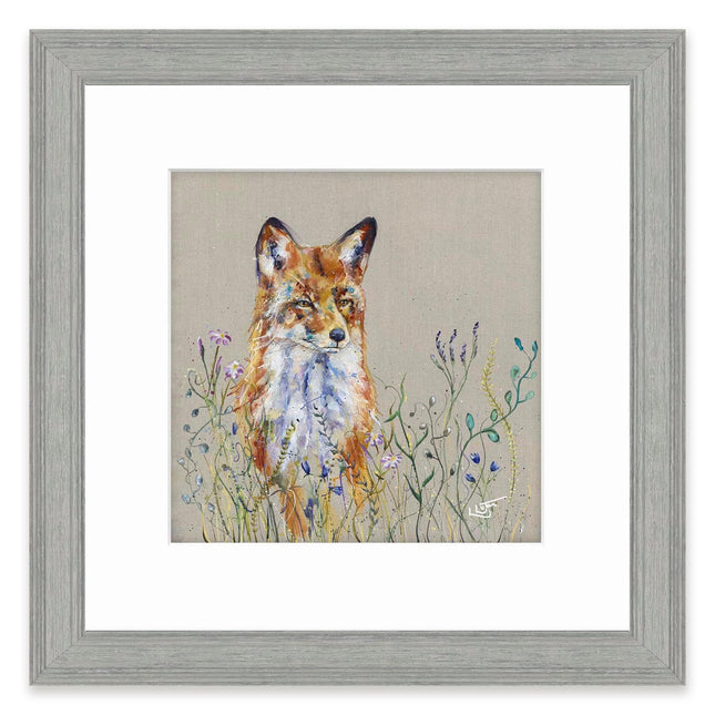 ‘Floral Fox’ Framed Print by Louise Luton