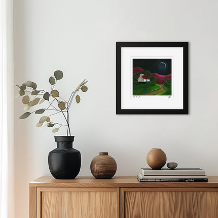 ‘Up the Lane’ Framed Print by Geoff Beckett