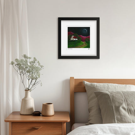 ‘Up the Lane’ Framed Print by Geoff Beckett