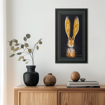 ‘Jake’ Framed Print by Quinn Russell