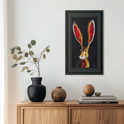 ‘Lewis’ Framed Print by Quinn Russell